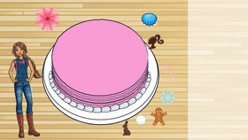 decorate Ella´s cake!