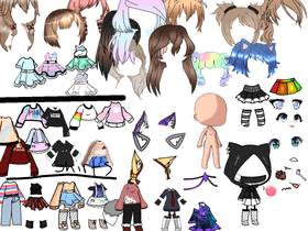 Gacha life Dressup! 1 1