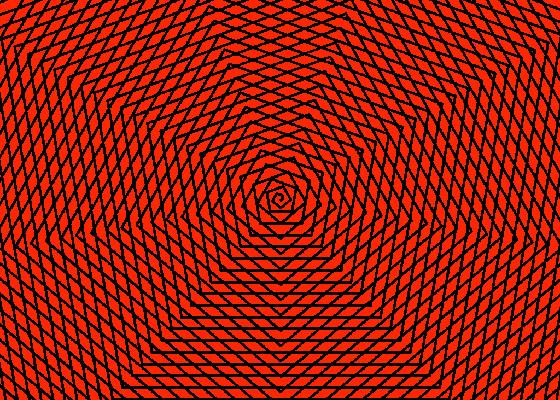 Wierd Spiral Illusion