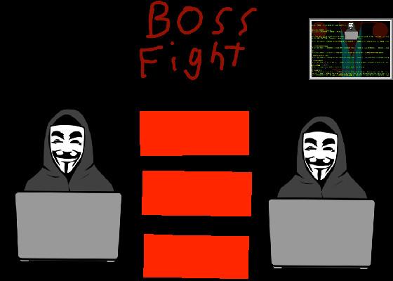 hacker boss fight