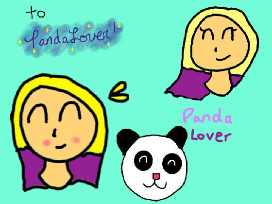 big fan Panda Lover