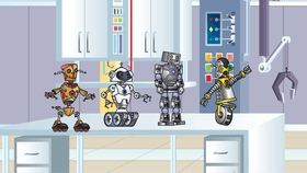 Robot dance party!!!