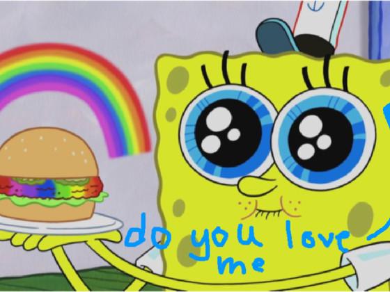 sponge bob love's you