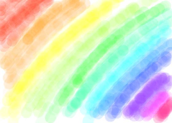 Rainbow art 1