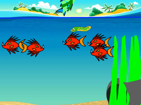 Fish boss battle