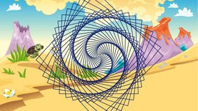 Spiraling Shapes ver 2