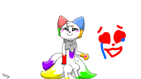 RE: Fanart for Rainbow Kitsune