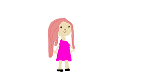 Peppa as a human(AGE:14)