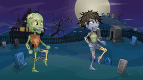 Zombie dance party