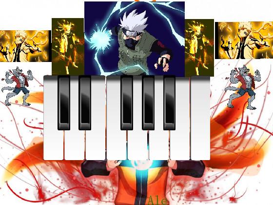 My naruto piano