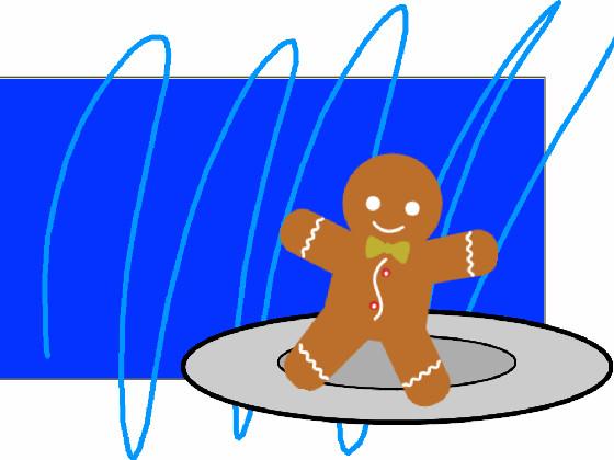 Talking gingerbread man