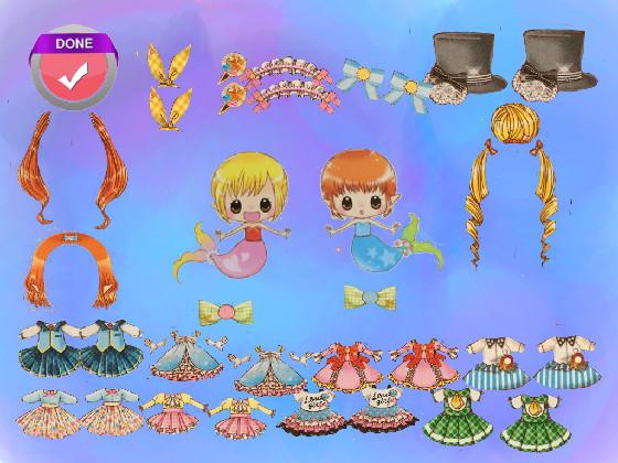 mermaid dress up 1 1