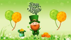 St. Pattys Day Greeting card