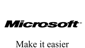 Microsoft Make it easier