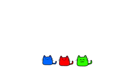 3 cats