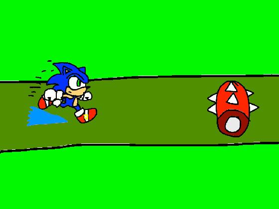 Sonic dash with buckles