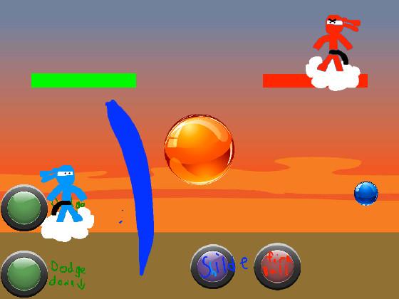 Speedy Sky Ninja Battle 3