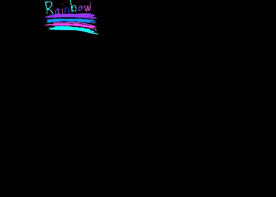 draw a rain bow 1 1