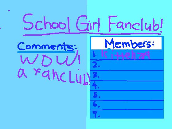 School Girl Fanclub 1