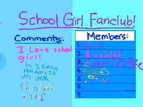 {School Girl Fanclub}