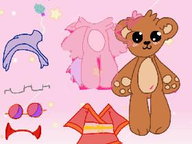 kawaii bear dress up game!