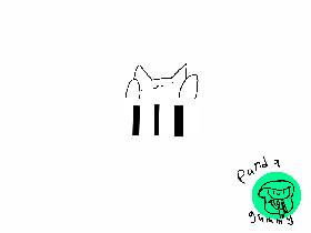 the not music cat