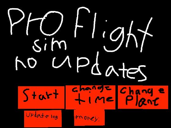 Pro flight sim not updated