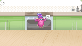 monster in my kitchen