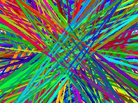 crazy rainbow art 1