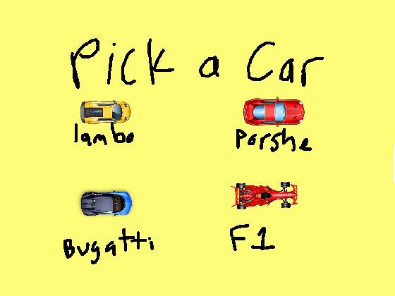 choose the porshe