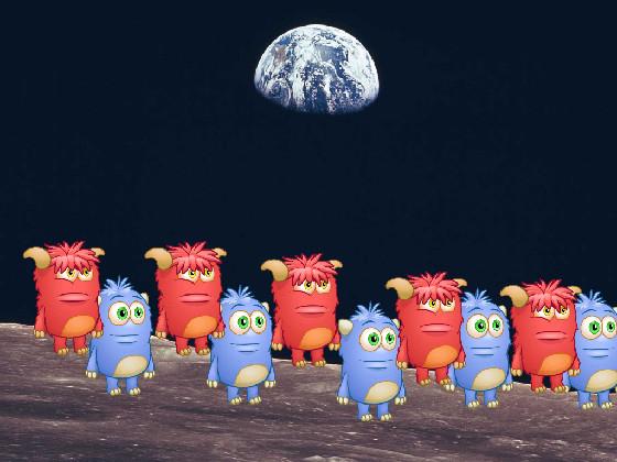 Ten monsters in space