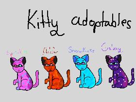 kitty adoptables!