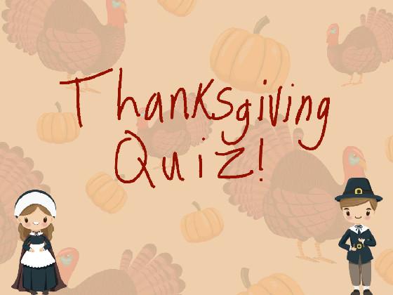 thanksgiving quiz