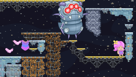 the evil base in space