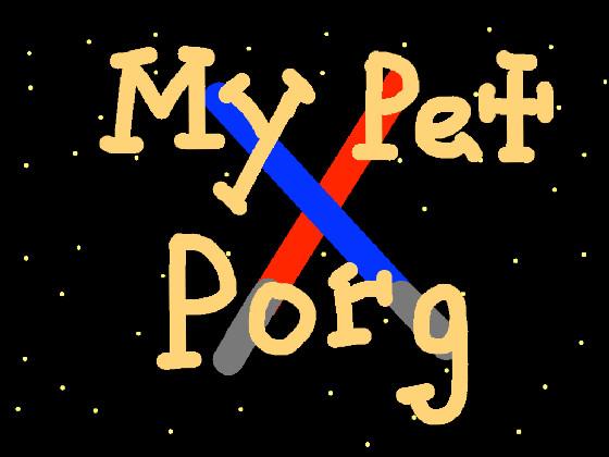 my pet porg!!!