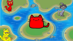 Rainbow Kitty island