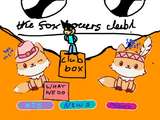 The Fox Lovers Club!NEW MEMEBER