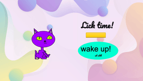 The glitching cat :(