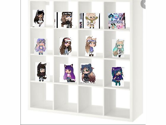 Gacha Life Shelf