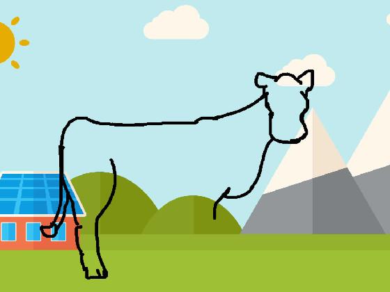 draw a milk cow