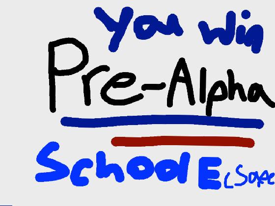 School Escape PRE-ALPHA