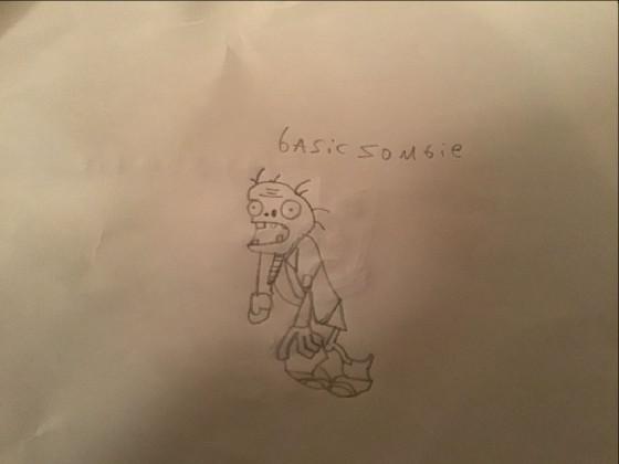 Basic Zombie Drawing 