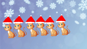 Christmas cats