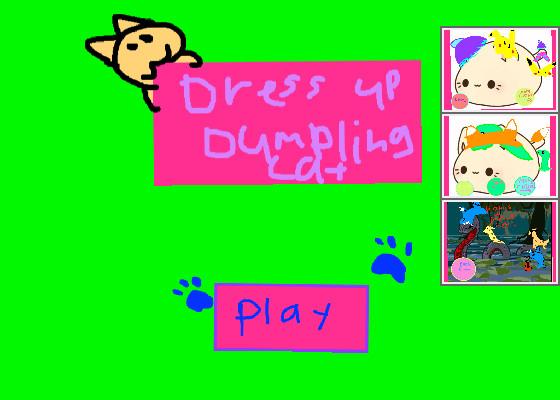 Dress up Dumpling Cat