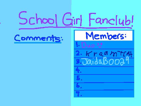 School Girl Fanclub 1 1