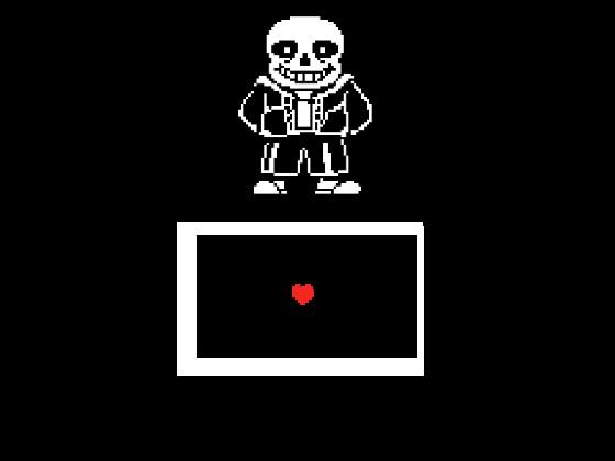 Sans fight dont you dare copy(^¥^)