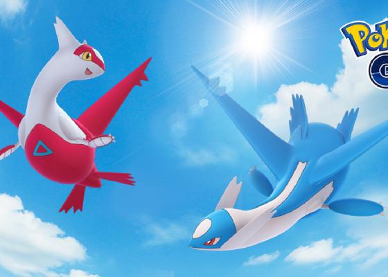 Latias and Latios!