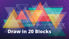 Draw in 20 Blocks (Ice)