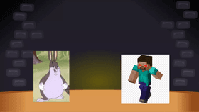 big chungus vs herobrine