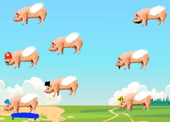 when pigs fly 